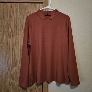Mock Neck Long Sleeve